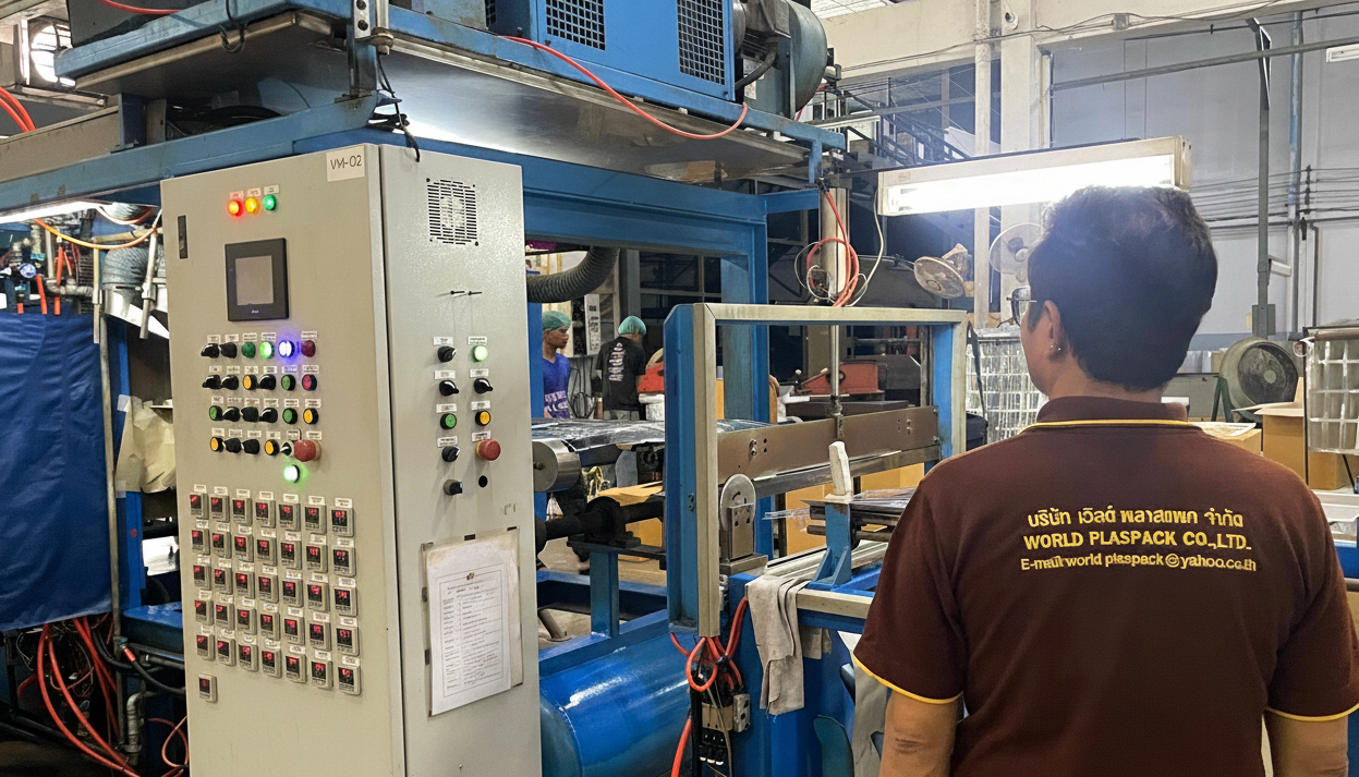 World Plaspack vacuum forming facility